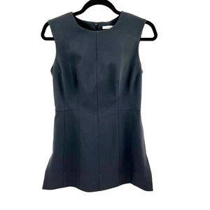 MM LaFleur Gray The Angelina Top Powerstretch Sleeveless Fitted Shell Blouse 2 - Picture 1 of 11