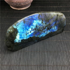 450g Super labradorite Polished furnishing articles Color flash Healing X558 - Picture 1 of 8