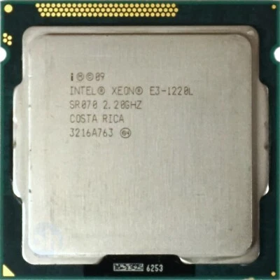 Intel Xeon E3-1220L 2.2 GHz Dual-Core 4 Threads LGA1155 20W CPU Processor - Image 1 of 4