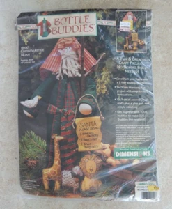 Kit de fieltro Open Dimensions Bottle Buddies CHRISTMASTIDE NOAH #18100 aguja que falta - Imagen 1 de 3