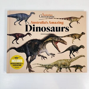 Australia's Amazing Dinosaurs Australian Geographic Hardcover Book Children's - Picture 1 of 14