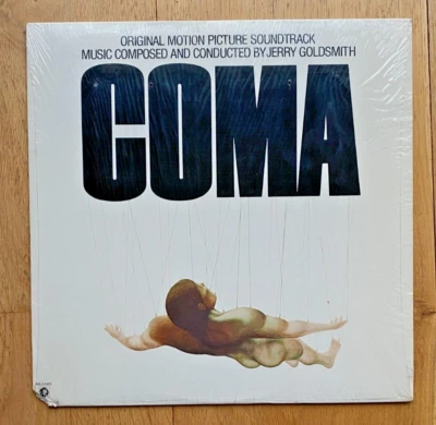 Jerry Goldsmith COMA Soundtrack LP Genevieve Bujold White Label US PROMO RARE EX - Bild 1 von 2
