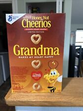 General Mills “Grandma” Limited Edition Honey Nut Cheerios -10.8 oz Mothers Day!