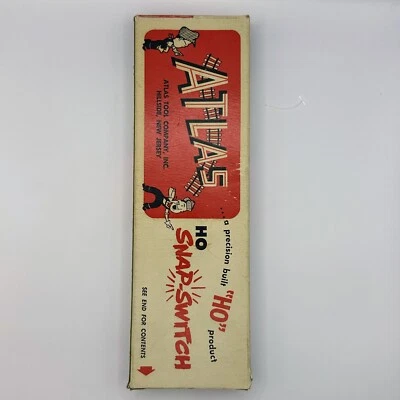 Atlas HO Snap Switch Remote Control Left #50 Vintage Train Track Scale Model - Image 1 of 4