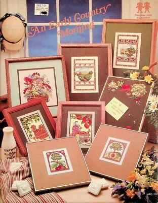 Early Country Morning Cross Stitch Patterns By Vanessa Ann Rural Life - Image 1 of 4