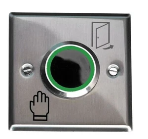 Amseco IR Proximity Hand Free Exit Switch Button AMS-EBIR3-RG NEW - Picture 1 of 5