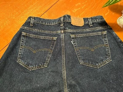 JEANS RARO VINTAGE SILVERTAB LEVIS 560 COMFORT FIT BAINHA PLISSADA DUPLA 34 X 36 - Imagem 1 de 4