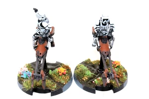 Star Wars Legion 74-Z Speeders Well Painted JYS59 - Picture 1 of 4