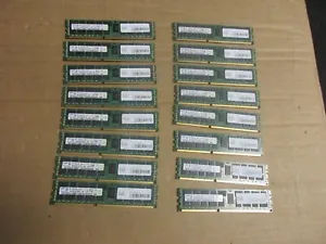 LOT OF 16 SAMSUNG (8GB) 2RX4PC3L-12800R-11-11-E2-P2-M393B1K70DH0-YK0-SERVER RAM - Picture 1 of 1