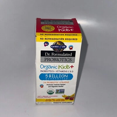 Probióticos orgánicos formulados Garden of Life Dr para niños + 30 masticables YUMMY 12/2025 Foto 1 de 4