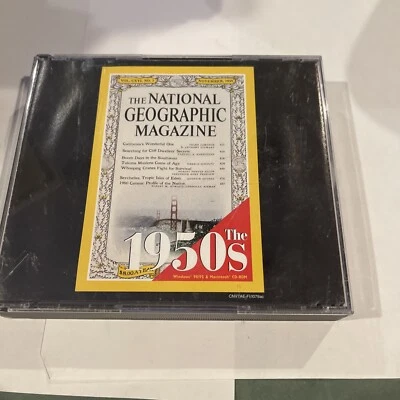 The National Geographic Magazine The 1950s 3 CD Set 1999 Every Page Every Issue - Image 1 of 4