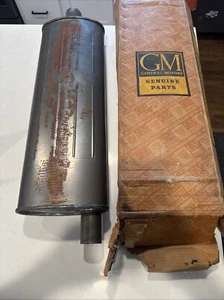 NOS GM 3714634 1955 56 57 Belair Convertible RH Exhaust Muffler Dual 4BC - Bild 1 von 11