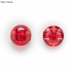 Round Acrylic Button 50pcs 12mm Shank Sewing Buttons Mushroom Domed Craft Decor - Picture 1 of 28