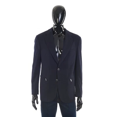 STEFANO RICCI 10250$ Blazer Jacket - Deconstructed, Alpha Yarn Cashmere Jersey - Image 1 of 4