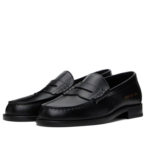 Common Projects Mocassino in morbida pelle nero 2491 7547 US 13 EU 46