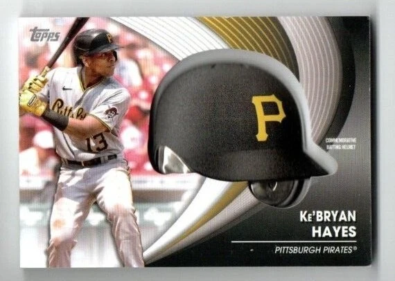2022 Topps Commemorative Batting Helmet Relics Ke'Bryan Hayes - Image 1 of 1