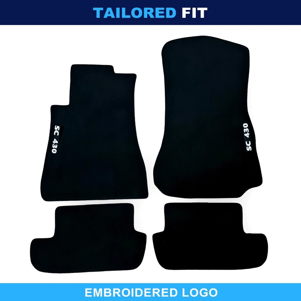 For Lexus SC 430 2002-2010 Quality Carpet Velour Car Floor Mats Liners - Image 1 of 4