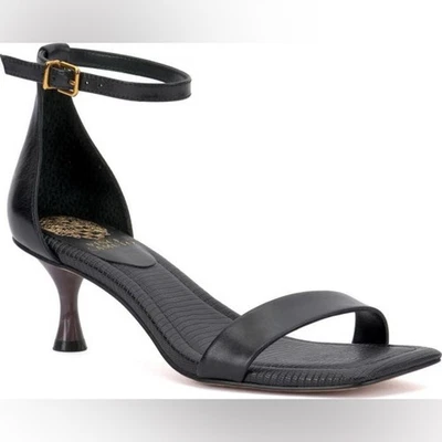 Sandalia Vince Camuto Vinkely punta cuadrada tacón gatito 4,5 para mujer Foto 1 de 4