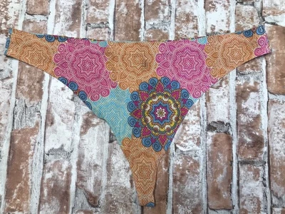UNIQUE BOHO SEXY PANTY THONG FLORAL PANTIES UNDERWEAR SIZE LARGE - Image 1 of 4