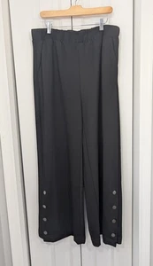 Universal Standard Damengröße Medium schwarze Hose weites Bein - Bild 1 von 5