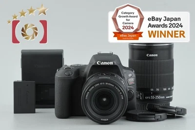 Lentes "Count 2.650" Canon EOS Kiss X9 / Rebel SL2 / 200D 24,2 MP 18-55 55-250 Foto 1 de 4