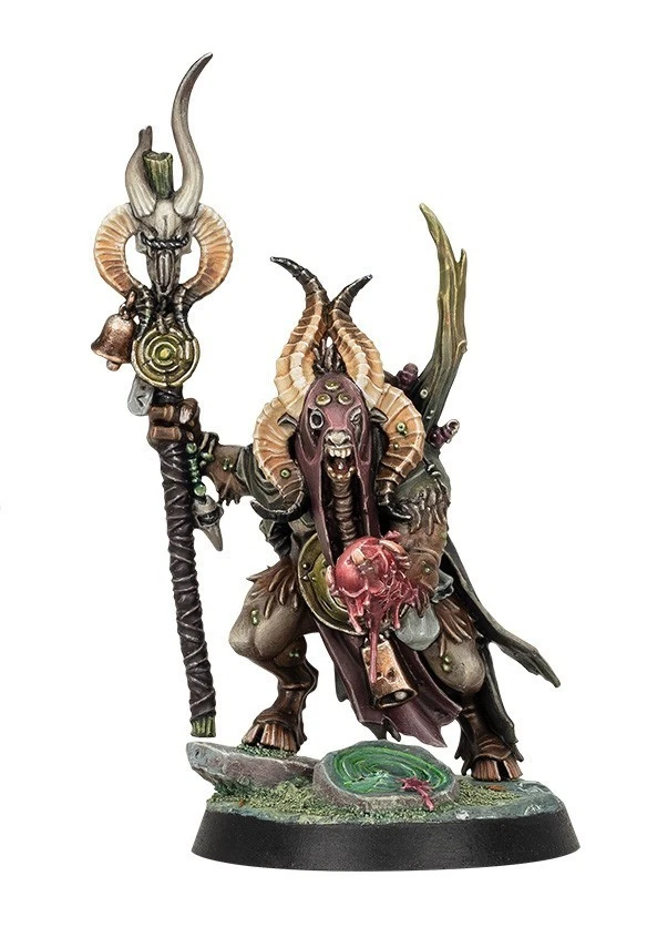 WARHAMMER QUEST: DARKWATER-SHAMAN FOULHOOF-WARHAMMER-AOS-GAMES WORKSHOP-NUEVO Foto 1 de 1