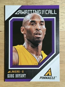 Pinnacle Awaiting the Call #3 Kobe Bryant 2013-14 - Imagen 1 de 2