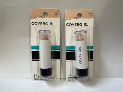 Covergirl CG Smoothers Concealer 4g / 0.14oz New 710 Light Pale 2Pk - Image 1 of 3