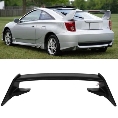 For 00-05 Toyota Celica TD3000 Body Kit Wing Spoiler Black Color - Imagem 1 de 4