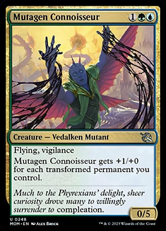 x1 Mutagen Connoisseur - March of the Machines - NM - MTG - Image 1 of 1