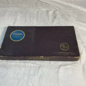 Vintage 1953 Selright Co. Scrabble Board Game In Original Box - Picture 1 of 7