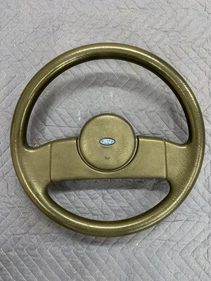 Volante Ford Mustang 1987-1989 OEM NEGRO 5.0 GT LX sin control de crucero Foto 1 de 4