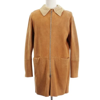 Hettabretz NWD Fully Lined Coat Size 50 (US ~ Medium) in Light Brown Suede - Image 1 of 4