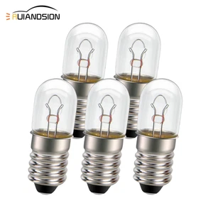 5 pezzi lampadine lampada base vite incandescenza Ruiandsion 6V 6,3V E10 nuove #46 - Foto 1 di 7