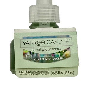 Yankee Candle Cucumber Mint Cooler ScentPlug Oil Refill 0.625 fl oz. - Picture 1 of 3