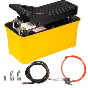 Air Hydraulic Pump 10,000PSI, Air Hydraulic Foot Pump 1/2 Gal Reservoir, Air ... - Picture 1 of 9