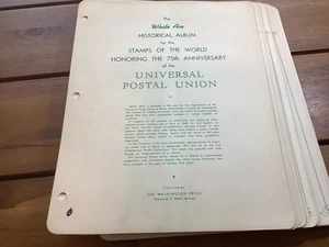 ICOLLECTZONE UPU 1949 Mint hinged Collection on White Ace Pages (COL916) - Picture 1 of 19