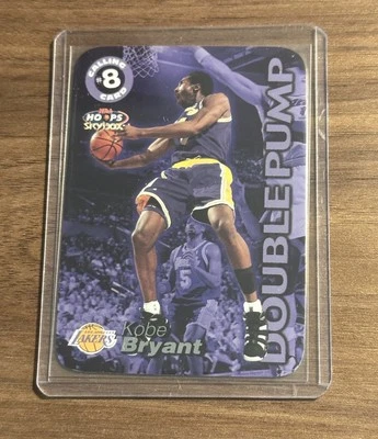 1999 Skybox Hoops KOBE BRYANT Calling Card Double Pump DIE CUT #1 Lakers Mint - Image 1 of 2