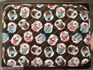 Dulce Colorido Rosa Esmerilado Cereza Cupcake Pastel Cocina Mesa Mantel Set Decoración - Imagen 1 de 1