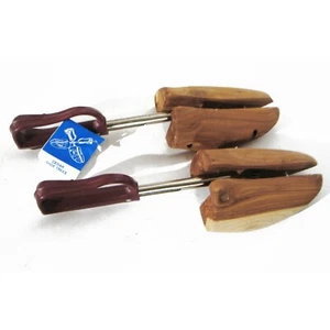 Vintage New with Original Tag CSL Cedar Shoe Trees Absorb Moisture, Prolong Wear - Picture 1 of 6