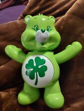 Care Bears Light-Up Belly GOOD LUCK BEAR Figure Arms Move Up & Down 2023