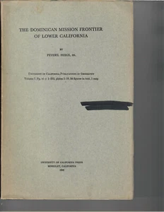 Peveril Meigs Jr., The Dominican Mission Frontier...1935 Un of California Press - Bild 1 von 1