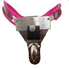 Cage ceinture de chasteté sur mesure mâle rose télécommande application dispositif de verrouillage de chasteté
