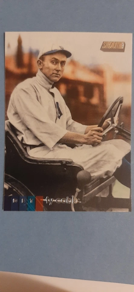 2020 Topps Stadium Club Ty Cobb Base Card Tigers #214 - Image 1 of 2