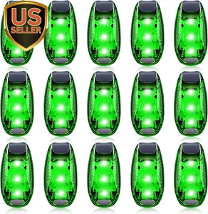 15 Pieces LED Safety Light, Clip on Flashing Strobe Lights for Runners, Dogs,... - Picture 1 of 1