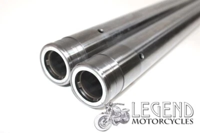 Suzuki GSF1200 96-05 Fork Tubes Pair (2) Stanchions Chrome Bandit GSF - P5-06 - Image 1 of 3