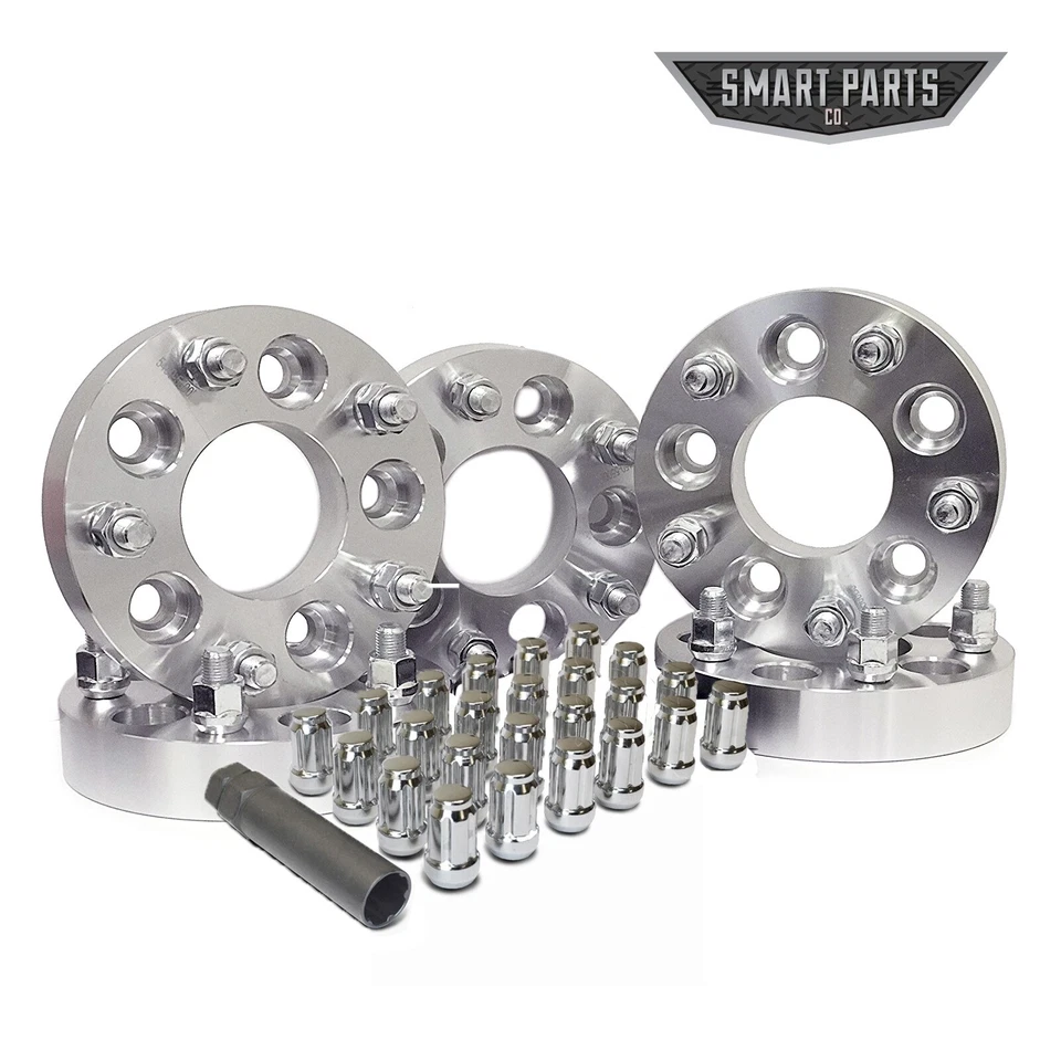 5 adaptadores de rueda Jeep 5x4,5 a 5x5 1,25" (32 mm) - Adapta ruedas Jk en Tj Yj Kk Sj Foto 1 de 4