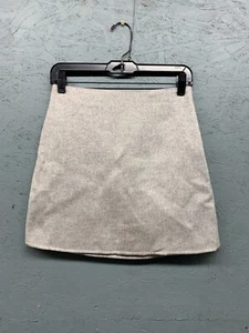 Club Monaco Women’s Size 2 Gray Wool Nylon Skirt Lined Knee Length Classic - Picture 1 of 7