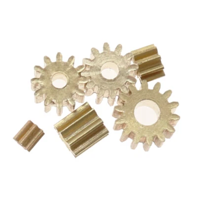 Metall Kupfer Zahnrad 0,3/0,4/0,5 Modul Spindle Motor Zahnräder 7 bis 16 Zahn - Bild 1 von 4