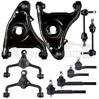 10 barras de amarre de brazo de control delantero para 98-02 Ford Crown Victoria Mercury Grand Marquis Foto 1 de 4